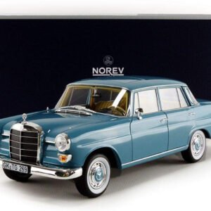 1/18 Norev 1966 Mercedes-Benz Mercedes 200 (Blue) Live Car Model Karson Diecast
