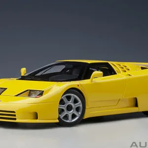 1/18 AUTOart Bugatti EB110 SS (Giallo Bugatti Yellow) Live Car Model Karson