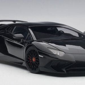 1/18 AUTOart Lamborghini Aventador SV LP750-4 (Nero Aldebaran Gloss Black) Live Car Model Karson