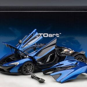 1/18 AUTOart McLaren P1 (Azure Blue) Live Car Model Karson Diecast