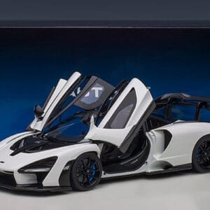 1/18 AUTOart McLaren Senna (Vision Pure White) Live Car Model Karson