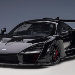 1/18 AUTOart Mclaren Senna (Stealth Cosmos Black with Carbon Accents) Live Car Model Karson