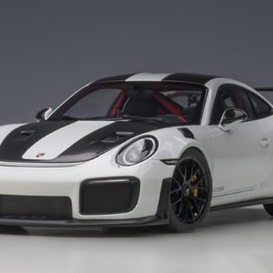 1/18 AUTOart Porsche 911 (991.2) GT2 RS Weissach Package (White) Live Car Model Karson
