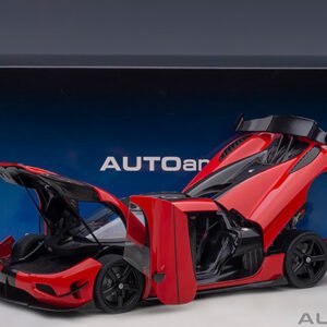 1/18 AUTOart Koenigsegg Agera RS (Chilli Red and Carbon Black) Live Car Model Karson