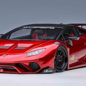 1/18 AUTOart Lamborghini Huracan GT Liberty Walk LB Silhouette Works (Red) Live Car Model Karson