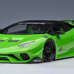 1/18 AUTOart Lamborghini Huracan GT Liberty Walk LB Silhouette Works (Pearl Green) Live Car Model Karson