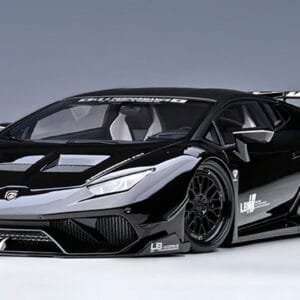 1/18 AUTOart Lamborghini Huracan GT Liberty Walk LB Silhouette Works (Black) Live Car Model Karson