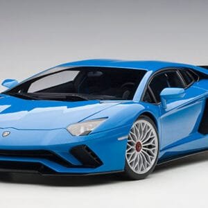 1/18 AUTOart Lamborghini Aventador S (Blu Nila Pearl Blue) Live Car Model Karson