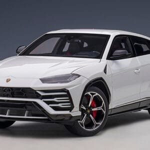 1/18 AUTOart Lamborghini Urus (Metallic White) Live Car Model Karson