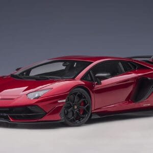 1/18 AUTOart Lamborghini Aventador SVJ (Rosso Efesto Metallic Red) Live Car Model Karson