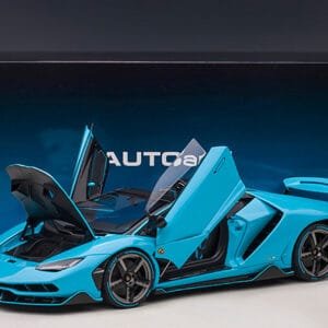 1/18 AUTOart Lamborghini Centenario Roadster (BLU CEPHEUS / PEARL BLUE) Live Car Model Karson