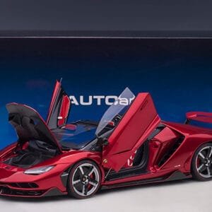 1/18 AUTOart Lamborghini Centenario Roadster (ROSSO EFESTO / METALLIC RED) Live Car Model Karson