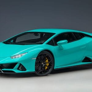 1/18 AUTOart Lamborghini Huracan EVO (Blu Glauco Blue) Live Car Model Karson
