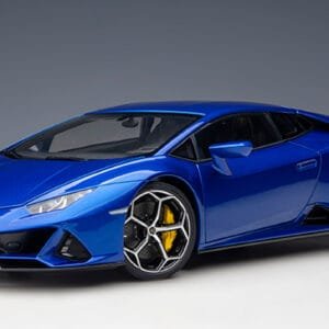 1/18 AUTOart Lamborghini Huracan EVO (Blu Nethuns Blue) Live Car Model Karson
