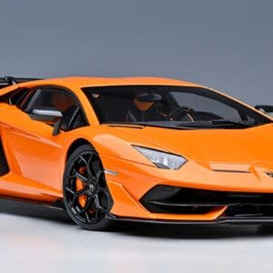 1/18 AUTOart Lamborghini Aventador SVJ (Arancio Atlas Pearl Orange) Live Car Model Karson