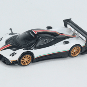 1/64 Tarmac Works Pagani Zonda R Bianco Benny Live Car Model Karson Diecast
