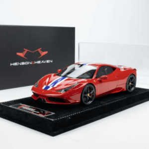 1/18 HH Model Ferrari 458 Speciale Red Live Car Model Karson