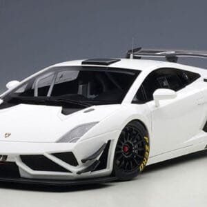 1/18 AUTOart 2013 Lamborghini Gallardo GT3 FL2 (White) Live Car Model Karson