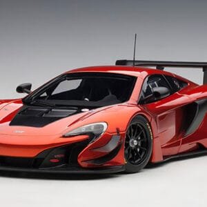 1/18 AUTOart McLaren 650S GT3 (Volcano Orange with Black Accents) Live Car Model Karson