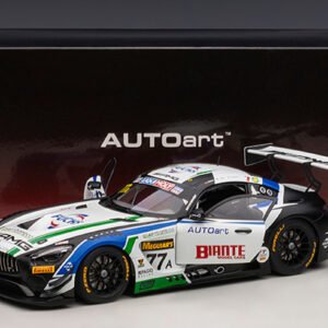 1/18 AUTOart 2019 Mercedes-AMG GT3 Team CRAFT BAMBOO BLACK FALCON BATHURST 12 HOUR 2019 M.ENGEL/L.STOLZ/G.PAFFETT #77A Live Car Model Karson