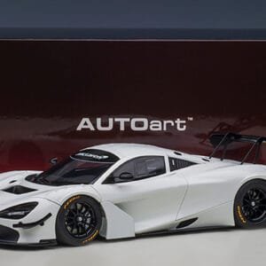 1/18 AUTOart McLaren 720S GT3 (Gloss White) Sealed Body Live Car Model Karson