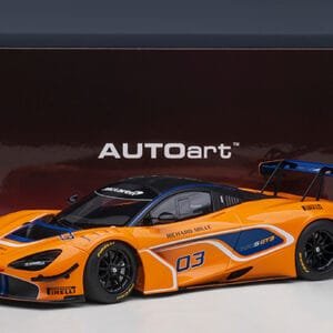 1/18 AUTOart McLaren 720S GT3 #03 (Orange) Sealed Body Live Car Model Karson