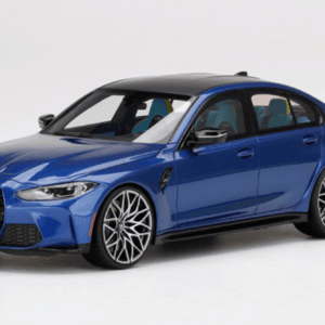 1/18 Top Speed BMW M3 Competition (G80) (Portimao Blue Metallic) Resin Live Car Model Karson
