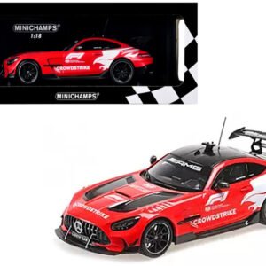 1/18 Minichamps 2023 Formula 1 Safety Car Mercedes-Benz AMG GT Black Series Live Car Model Karson Diecast