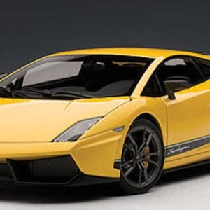 1/18 AUTOart LAMBORGHINI GALLARDO LP570-4 SUPERLEGGERA (GIALLO MIDAS/METALLIC YELLOW) Live Car Model Karson Diecast 74658