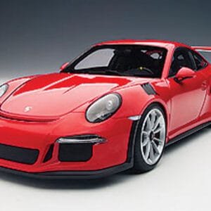 1/18 AUTOart PORSCHE 911(991) GT3 RS (GUARDS RED/SILVER WHEELS) Live Car Model Karson Diecast