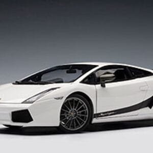 1/18 AUTOart LAMBORGHINI GALLARDO LP570-4 SUPERLEGGERA - MONOCERUS / METALLIC WHITE Live Car Model Karson Diecast 74585