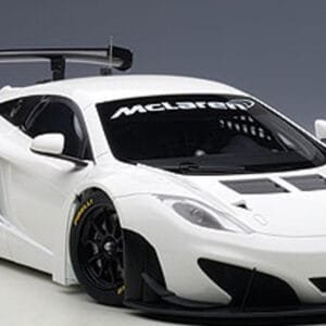 1/18 AUTOart McLaren 12C GT3 (White) Live Car Model Karson