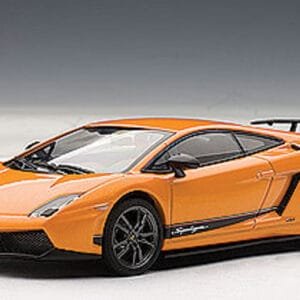 1/43 AUTOart LAMBORGHINI GALLARDO LP570-4 SUPERLEGGERA - ARANCIO BOREALIS/METALLIC ORANGE Live Car Model Karson Diecast 54641
