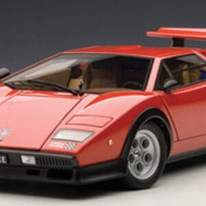 1/18 AUTOart Lamborghini Countach WALTER WOLF EDITION (Red) Live Car Model Karson Diecast 74651