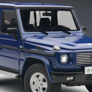 1/18 AUTOart Mercedes-Benz Mercedes MB G-Class G-Klasse G500 SWB (Blue) Live Car Model Karson Diecast 76114
