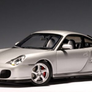 1/18 AUTOart PORSCHE 911 TURBO (996) - SILVER Live Car Model Karson Diecast 77832