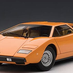 1/18 AUTOart LAMBORGHINI COUNTACH LP400 (ORANGE) Live Car Model Karson Diecast 74647
