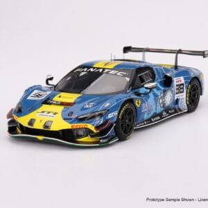 1/18 BBR 2023 Ferrari 296 GT3 SR Racing #38 24 Hrs. of SPA Live Car Model Karson
