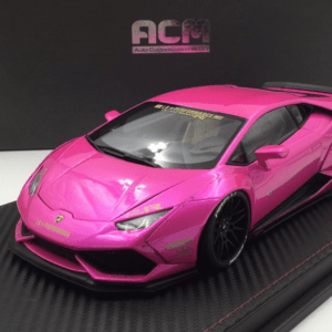 1/18 ACM Lamborghini Huracan LB-WORKS (Metallic Pink) Live Car Model Karson