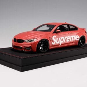 1/18 BMW M4 F82 Liberty Walk Widebody Supreme (Red) Resin Live Car Model Karson Limited 55 Pieces