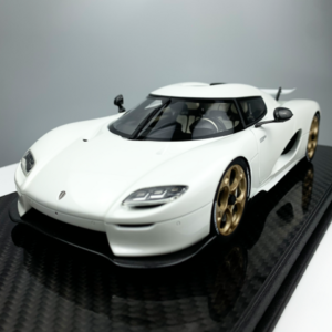 1/18 Frontiart Koenigsegg CC850 (Crystal White) Resin Live Car Model Karson Limited 500 Pieces