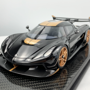 1/18 Frontiart Koenigsegg Jesko 7268 (Jet Black) Live Car Model Karson Limited