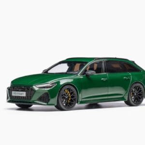 1/18 Kilo Works Audi RS6 C8 (Green) with Vossen HF2 Wheels Live Car Model Karson Diecast Limited 199 Pieces