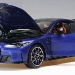 1/18 Minichamps BMW G82 M4 Competition (2020-Present) (Blue) Fully Open Live Car Model Karson Diecast Limited 1000 Pieces