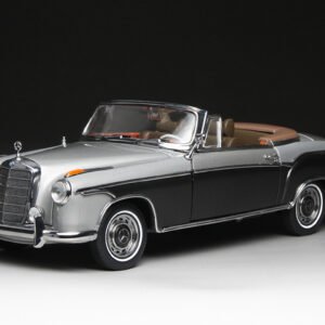1/18 Sunstar 1960 Mercedes-Benz 220 SE 220SE Cabriolet (Silver Grey) Live Car Model Karson Diecast
