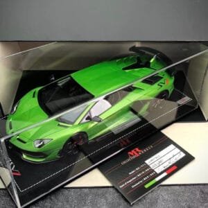 1/18 MR Collection Lamborghini Aventador SVJ (Green) Resin Live Car Model Karson Limited 99 Pieces