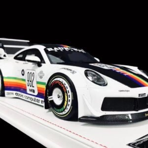 1/18 VIP Scale Models Porsche 911 (992) Carrera S RWB "Apple Computer" Resin Live Car Model Karson Limited 99 Pieces