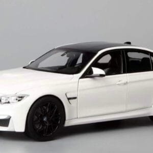 1/18 Norev 2015-2019 BMW M3 Competition F80 (White) Live Car Model Karson Diecast