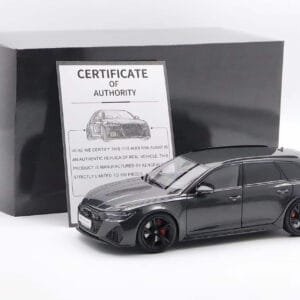 1/18 Kilo Works Audi RS6 C8 Carbon Fiber Body Full Open Live Car Model Karson Diecast