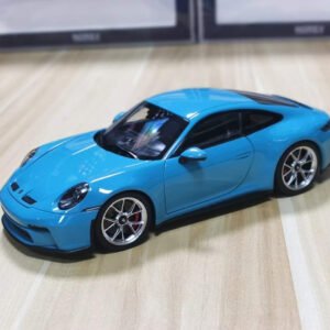 1/18 Norev 2021 Porsche 911 992 GT3 Touring (Blue) Live Car Model Karson Diecast